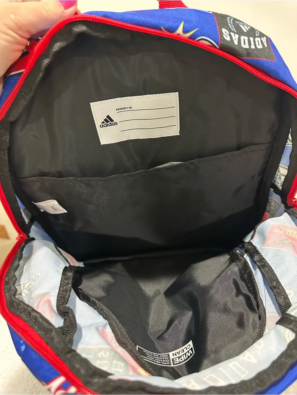 Adidas Blue Backpack